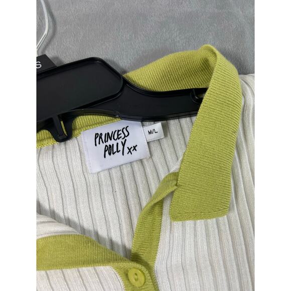 Princess Polly Lalani Mini Dress Long sleeve fitted size M/L - Picture 2 of 6